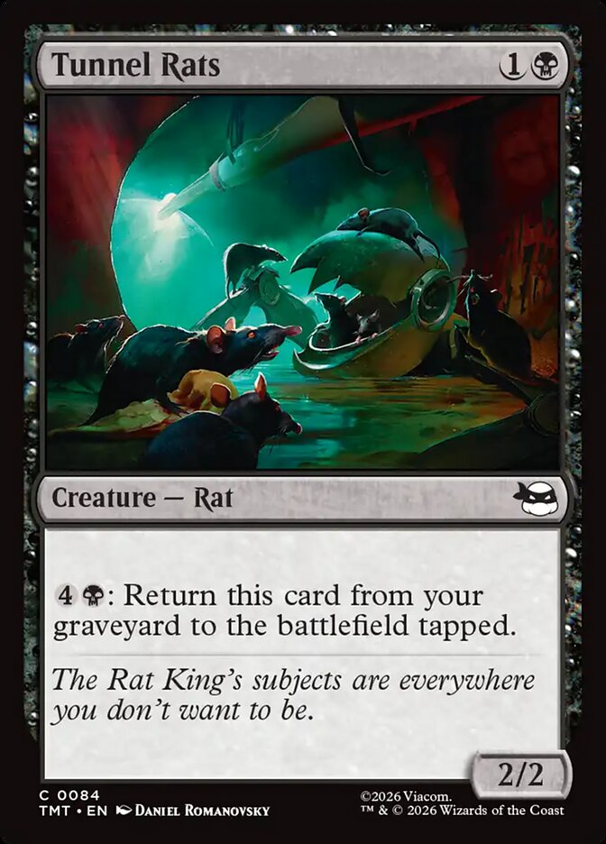 Tunnel Rats, Teenage Mutant Ninja Turtles Card Art