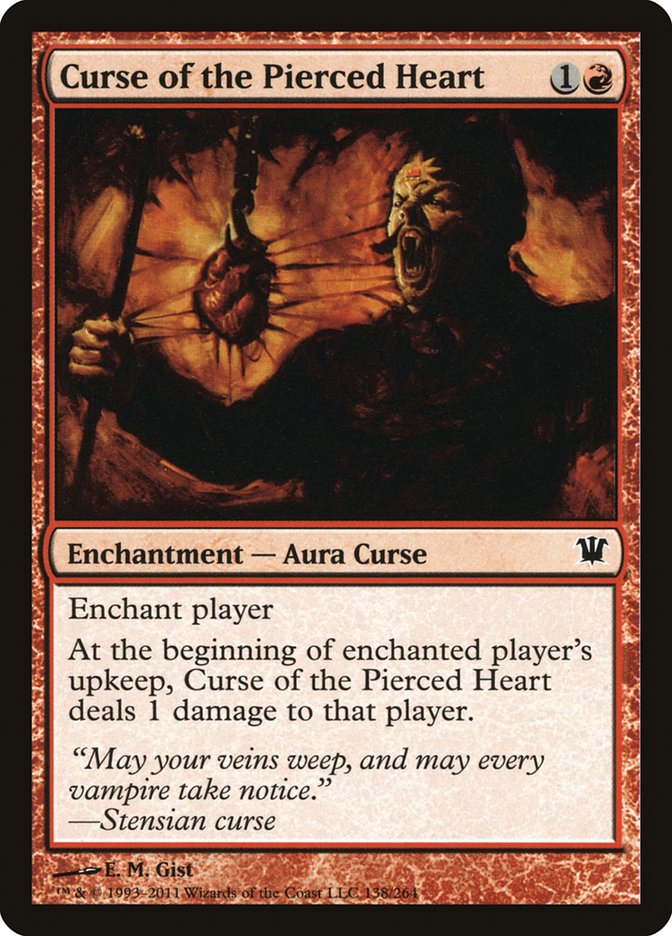 Curse of the Pierced Heart - Foil