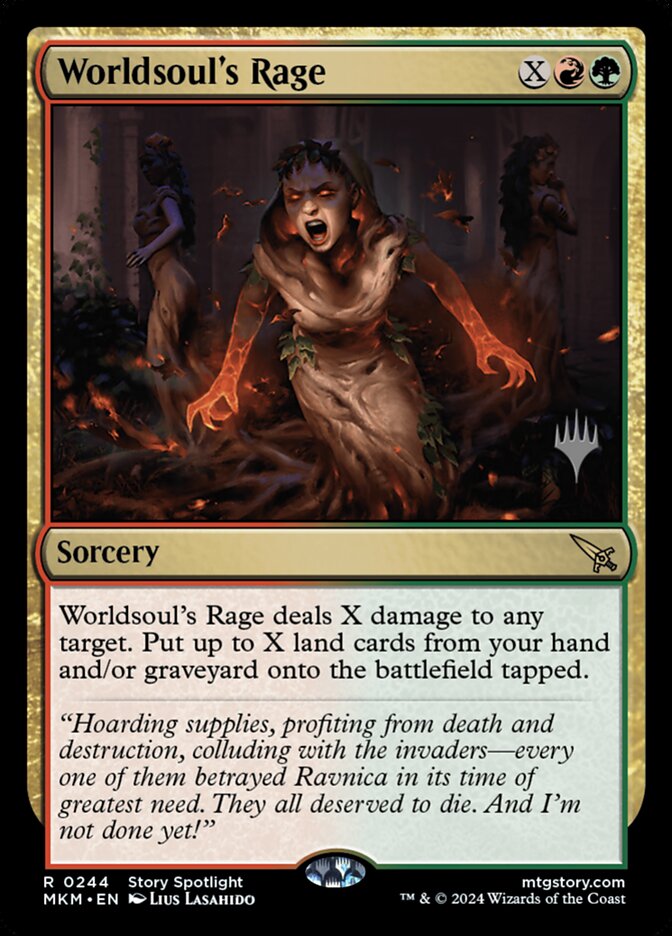 Worldsoul's Rage - Foil