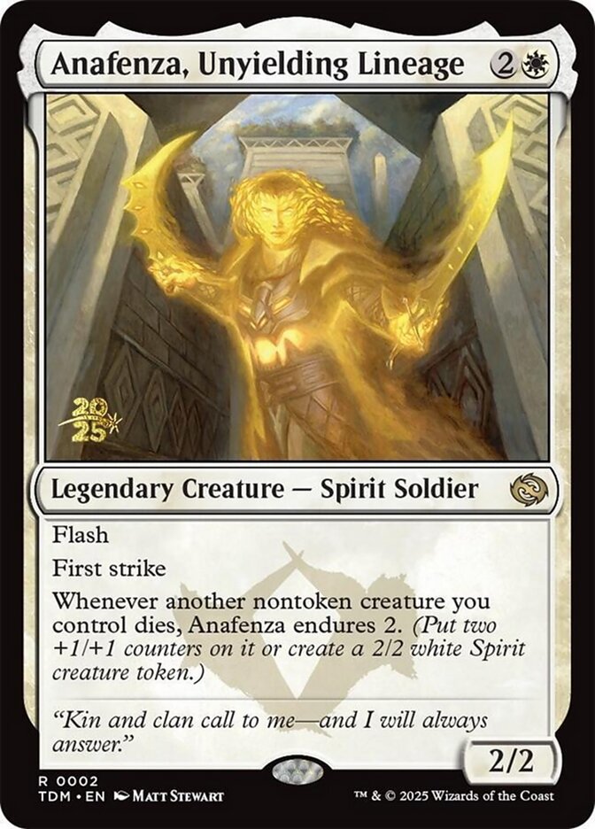 Anafenza, Unyielding Lineage, Tarkir: dragonstorm promos Card Art