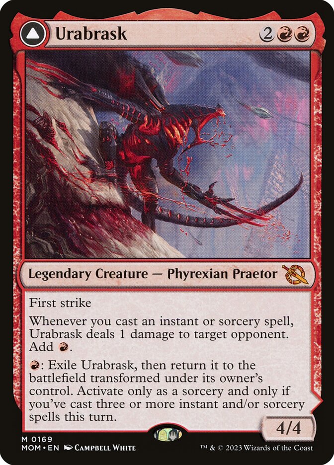 Urabrask // The Great Work, March Of The Machine Card Art