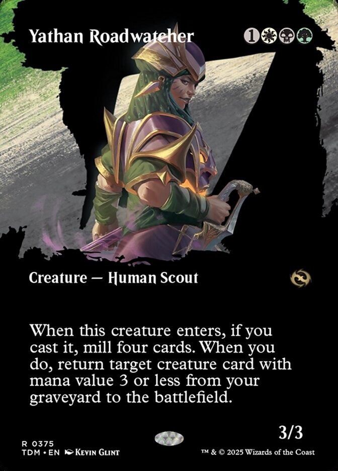 Yathan Roadwatcher, Tarkir: dragonstorm Card Art