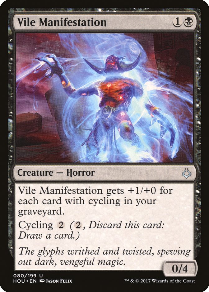 Vile Manifestation, Hour Of Devastation Card Art