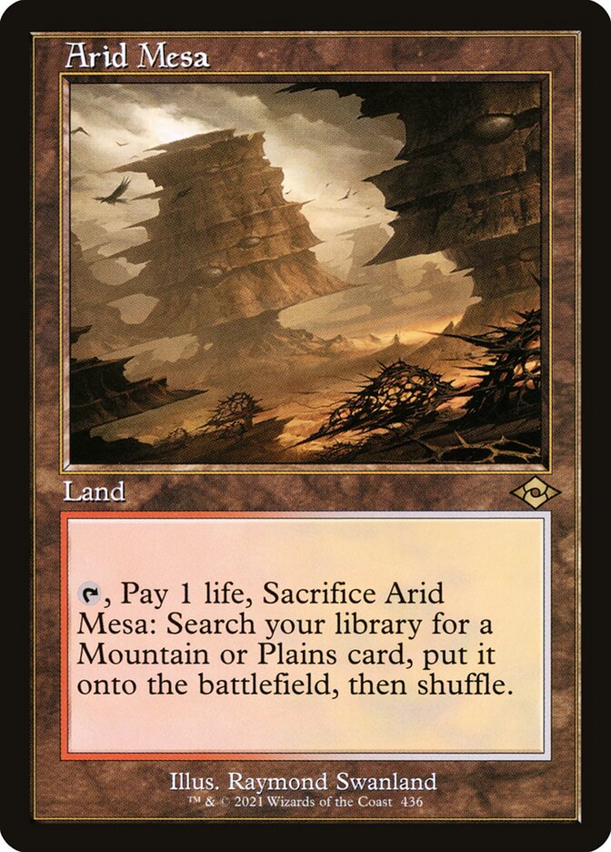 Arid Mesa, Modern horizons 2 Card Art