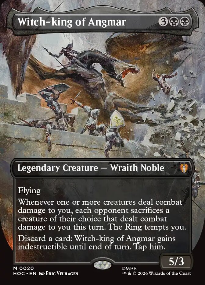 Witch-king of Angmar, The Hobbit Eternal Card Art