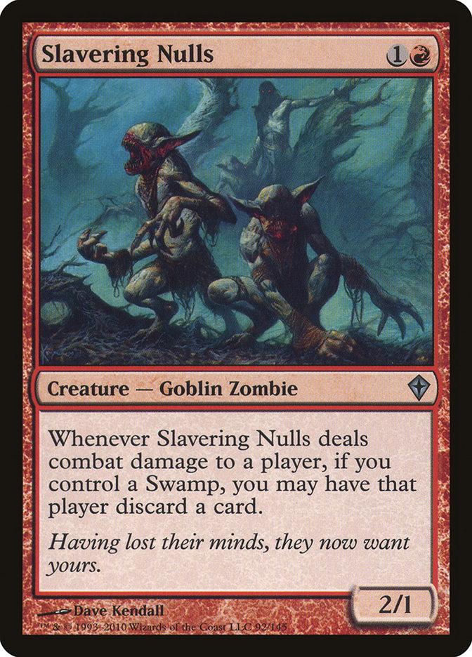 Slavering Nulls, Worldwake Card Art