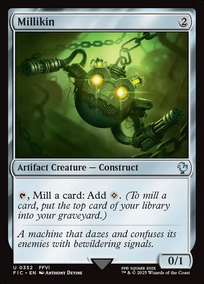 Millikin, Final fantasy commander Card Art