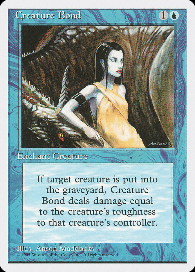 Creature Bond, Fourth edition Card Art