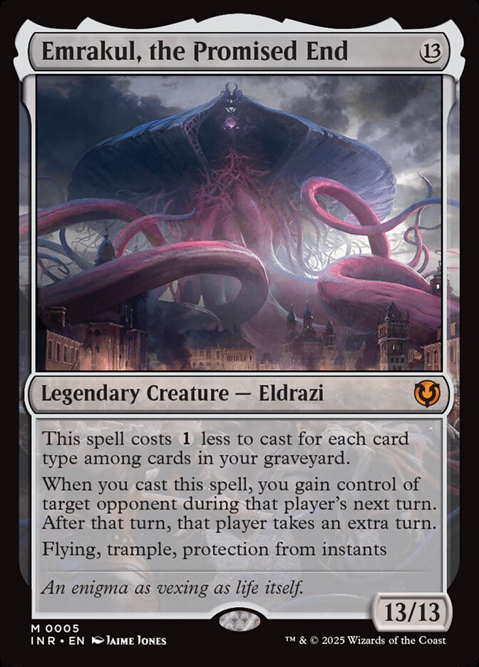 Emrakul, the Promised End, Innistrad remastered Card Art