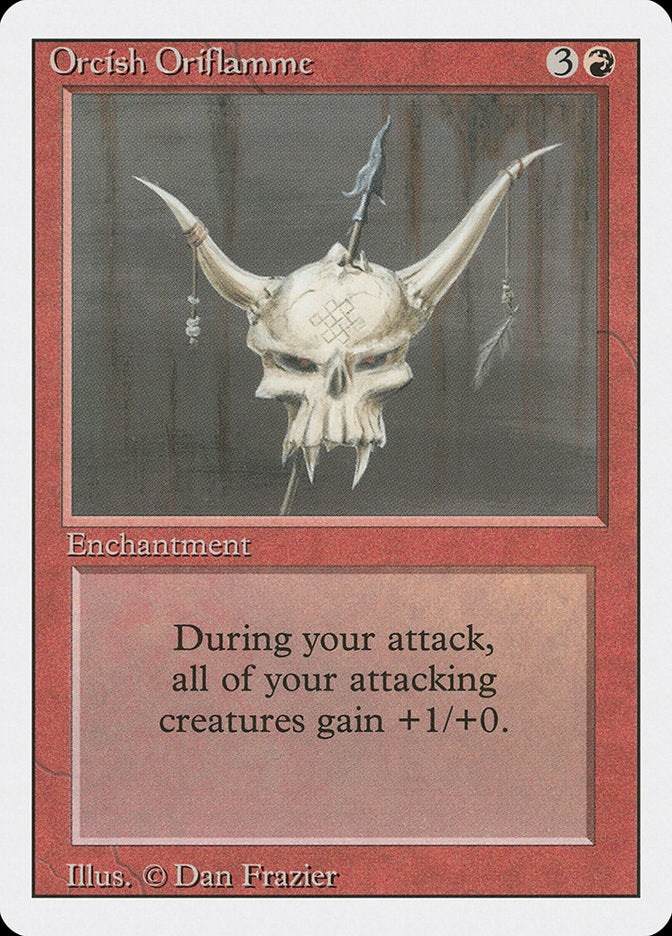 Orcish Oriflamme, Revised edition Card Art