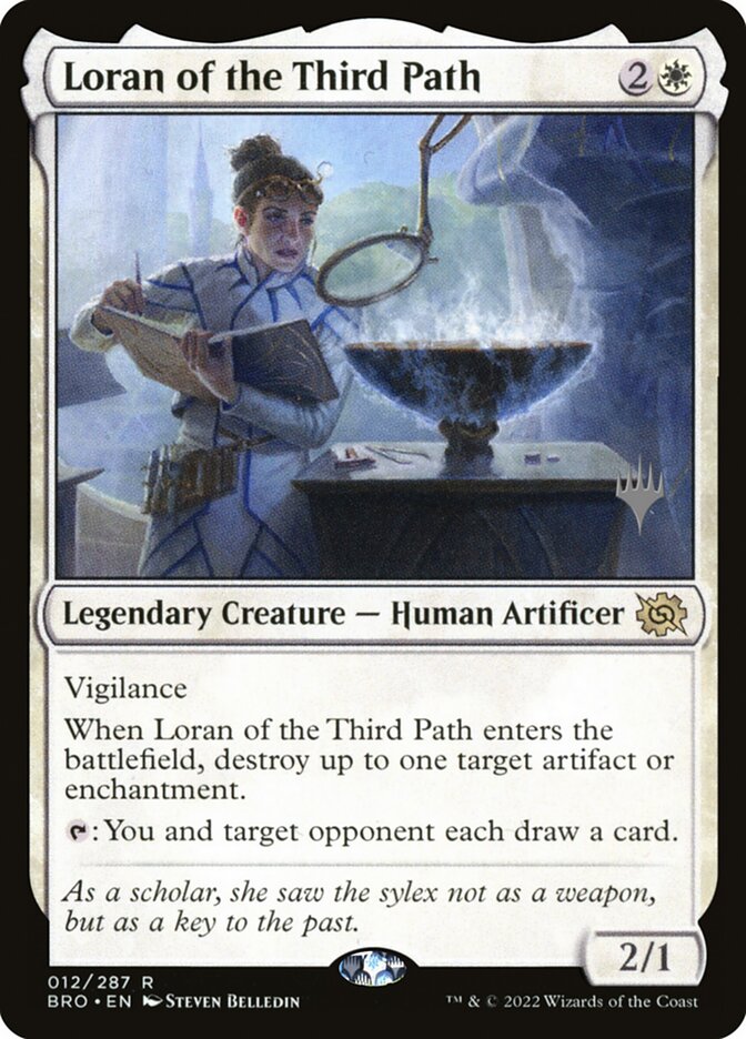 Loran of the Third Path, The brothers' war promos Card Art