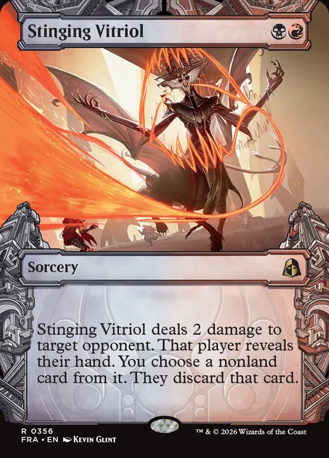 Stinging Vitriol, Reality Fracture Card Art