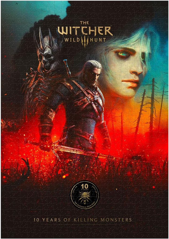 Good Loot - Gaming Puzzle - 500 - The Witcher Wild Hunt: 10th Anniversary Monster Slayer Kit