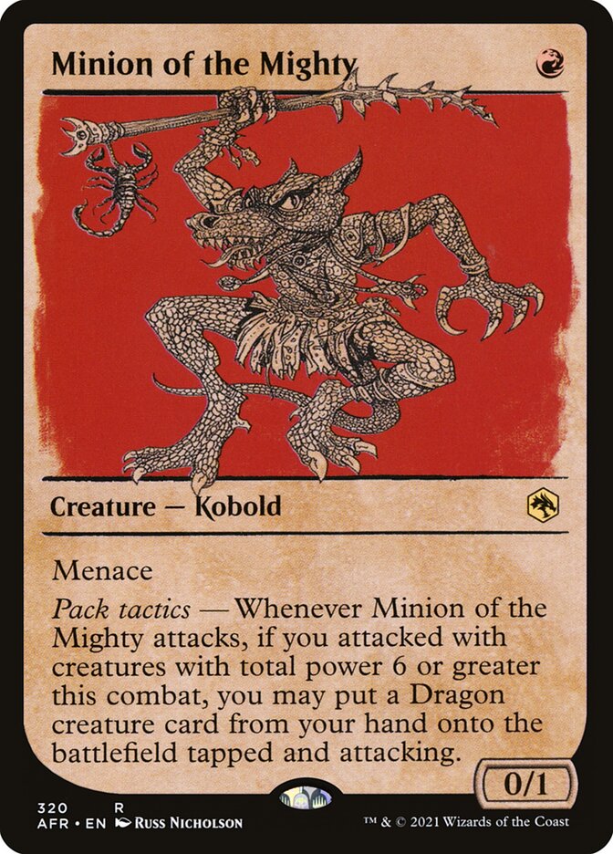Minion of the Mighty - Foil