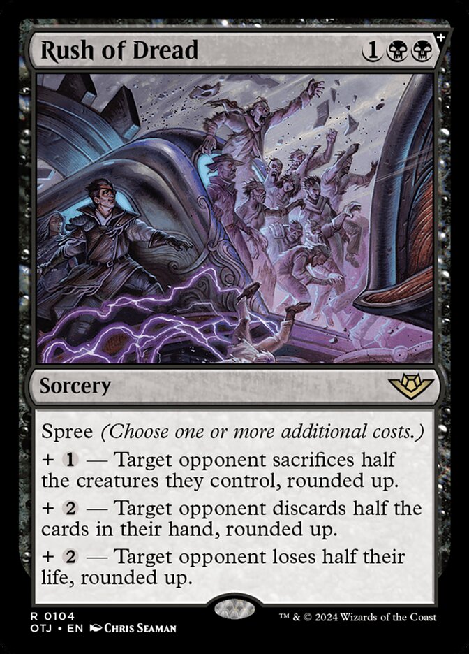Rush of Dread, Outlaws of thunder junction Card Art