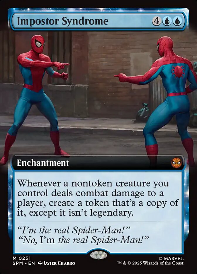 Impostor Syndrome, Marvel'S Spider-Man Card Art