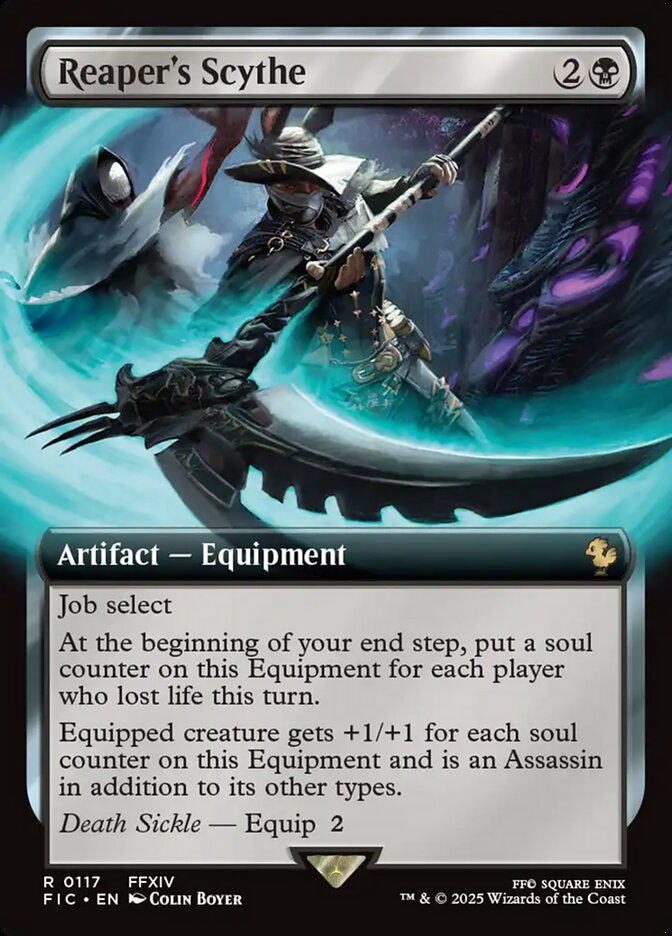 Reaper's Scythe, Final fantasy commander Card Art