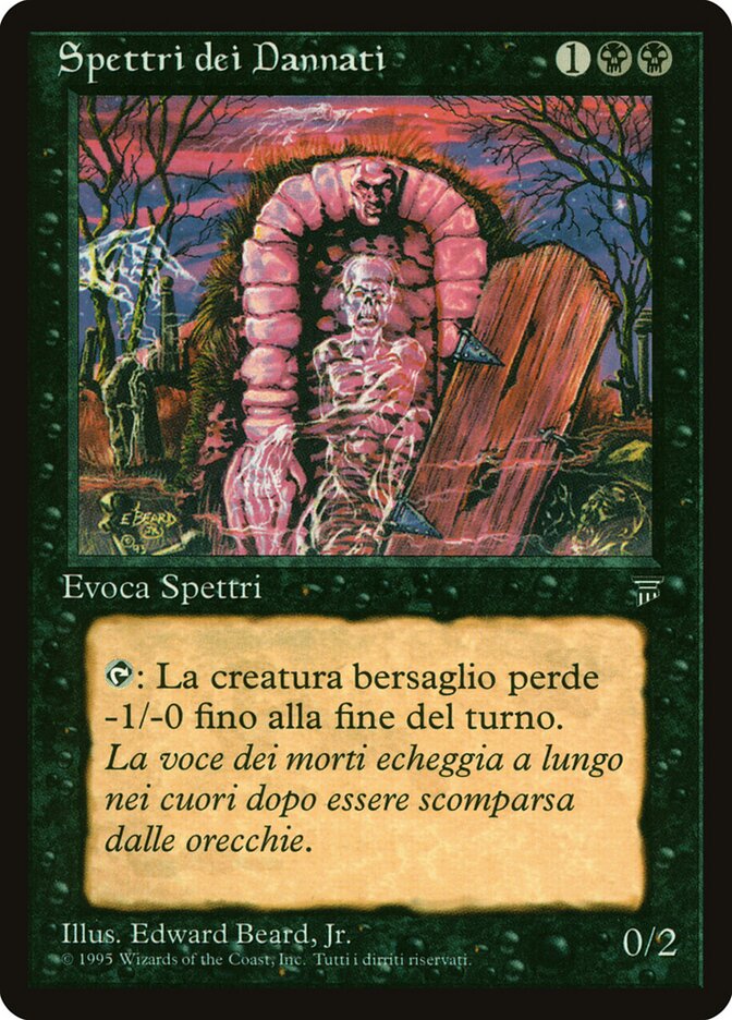 Ghosts of the Damned, Legends Card Art