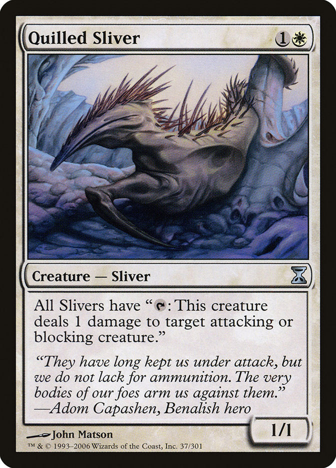 Quilled Sliver, Time Spiral Card Art
