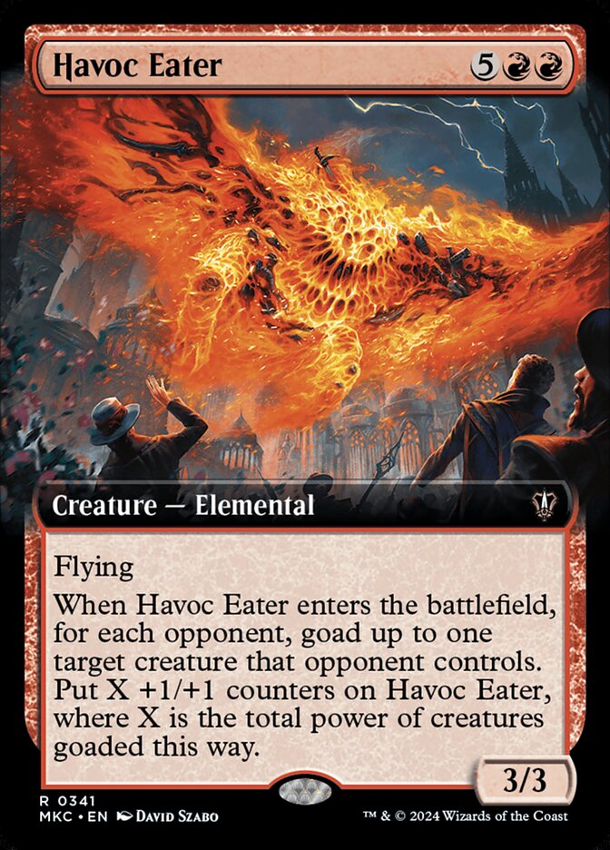 Havoc Eater, Murders At Karlov Manor Commander Card Art