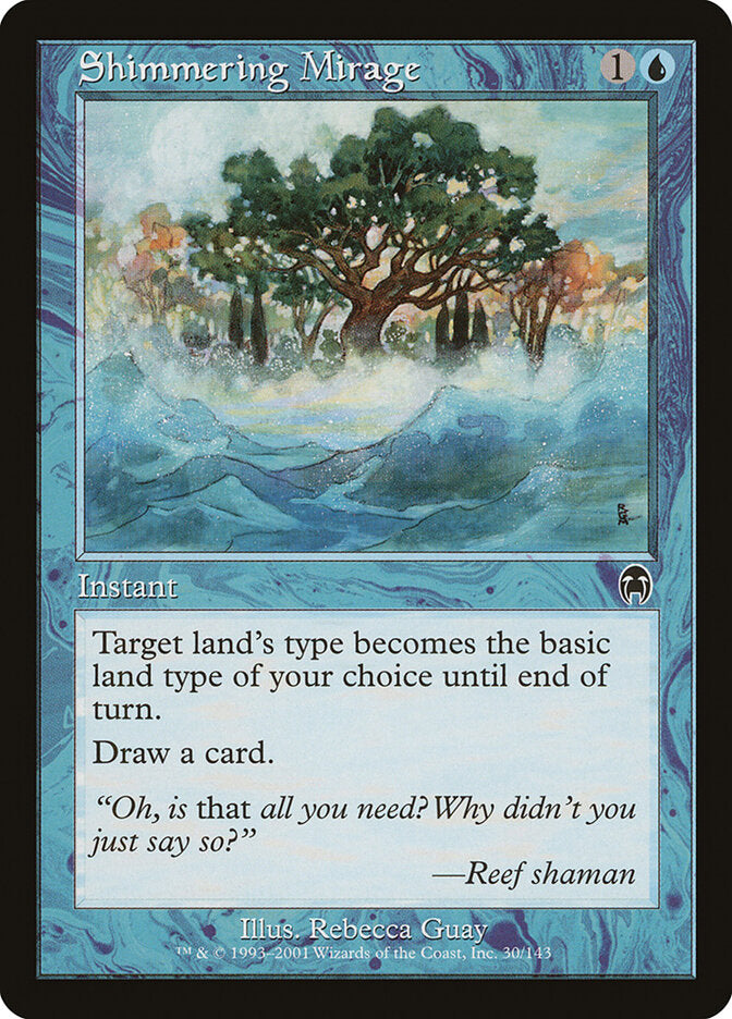Shimmering Mirage, Apocalypse Card Art