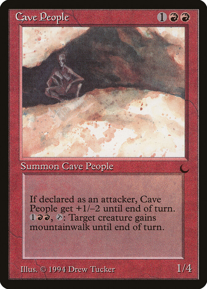 Cave People, The Dark Card Art