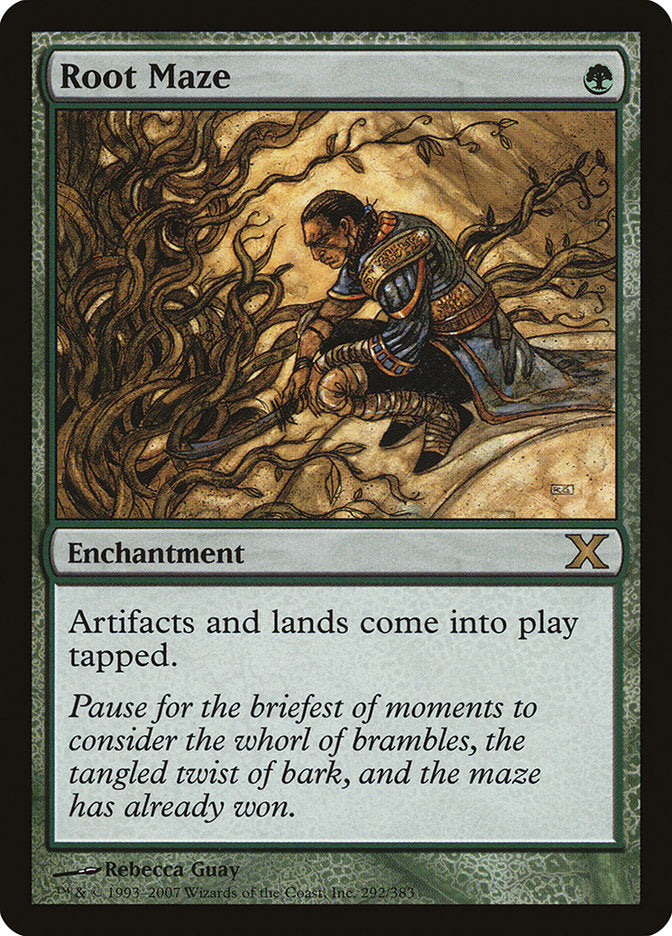 Root Maze, Tenth edition Card Art
