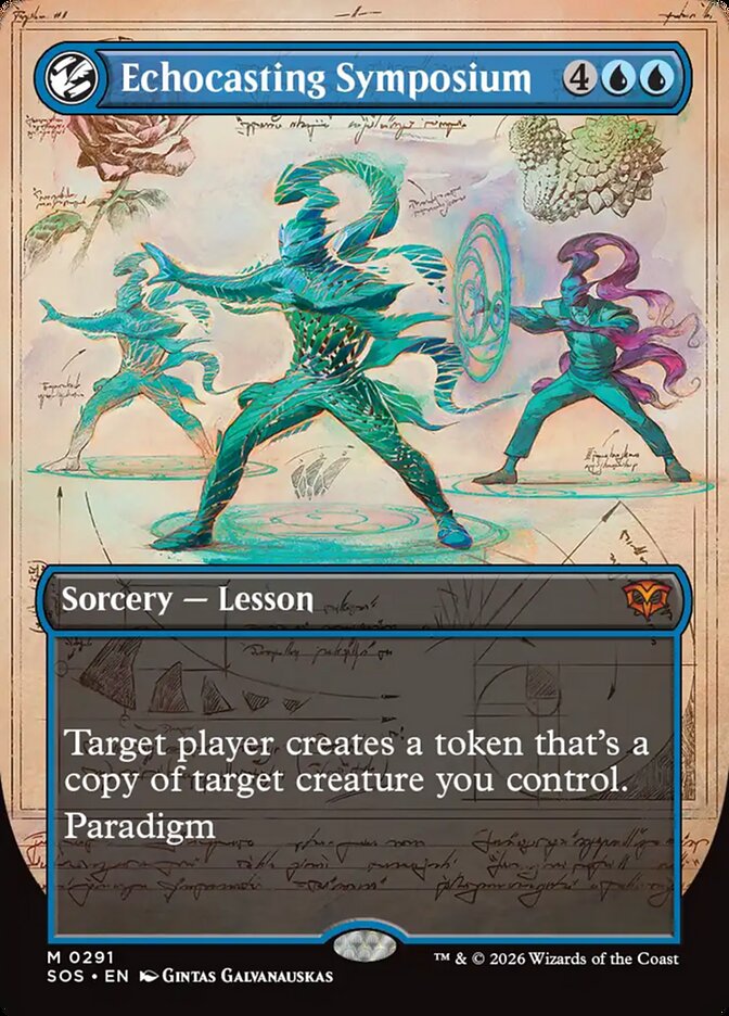 Echocasting Symposium, Secrets Of Strixhaven Card Art