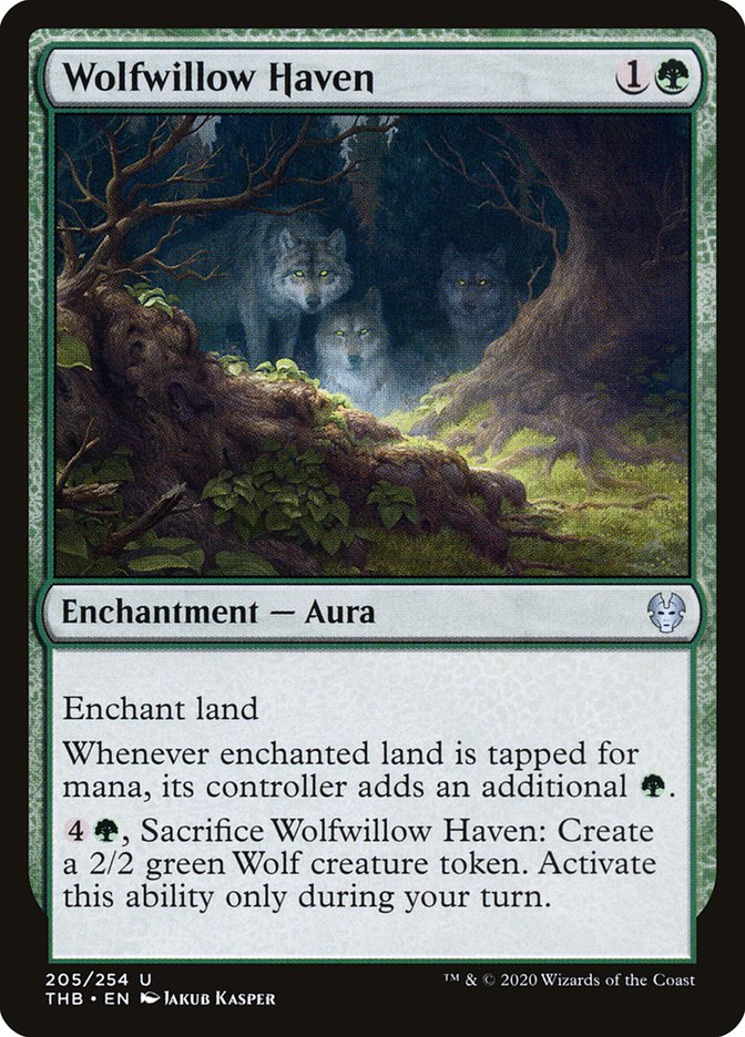 Wolfwillow Haven, Theros Beyond Death Card Art