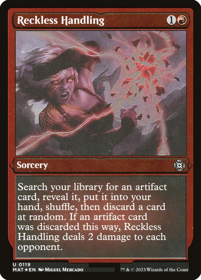 Reckless Handling, March of the machine: the aftermath Card Art