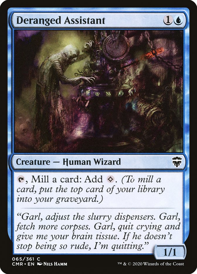 Deranged Assistant, Commander Legends Card Art