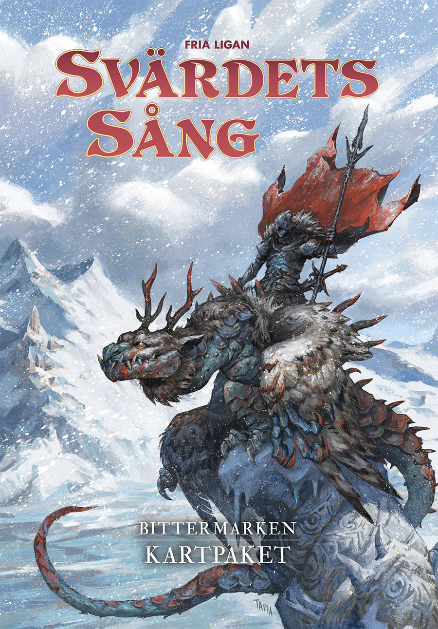 RPG - Svärdets Sång - Bittermarken - Kartpaket