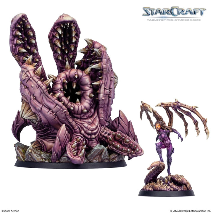 Starcraft TMG - Zerg - Kerrigan & Omega Worm