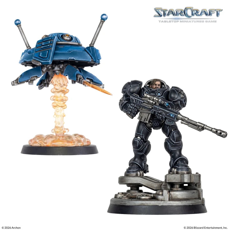 Starcraft TMG - Terran - Jim Raynor & Point Defense Drone