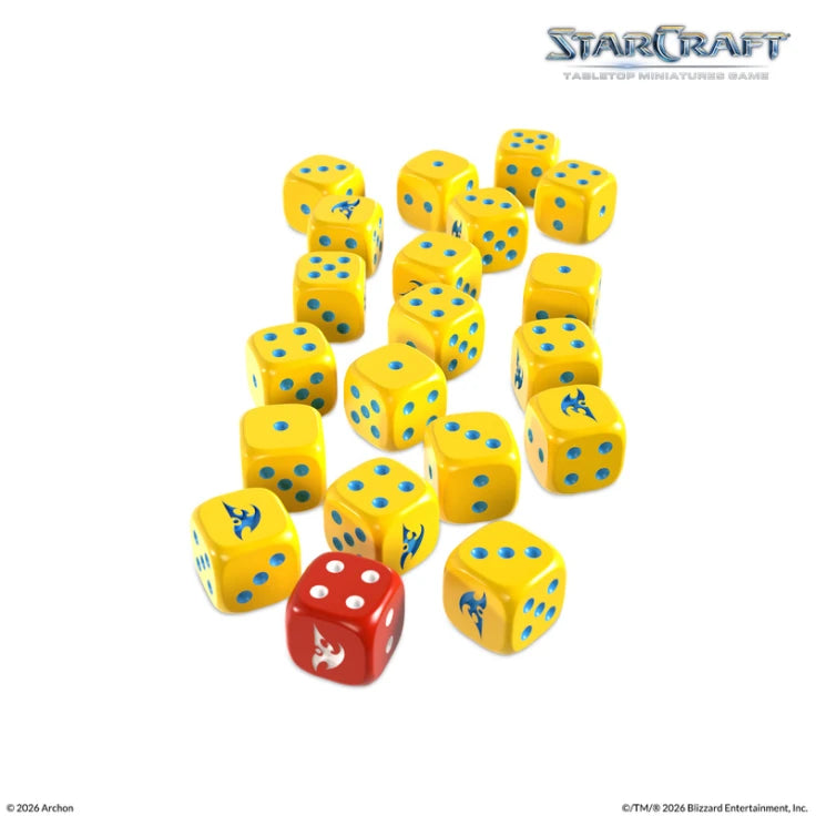 Starcraft TMG - Protoss - Custom Dice Set