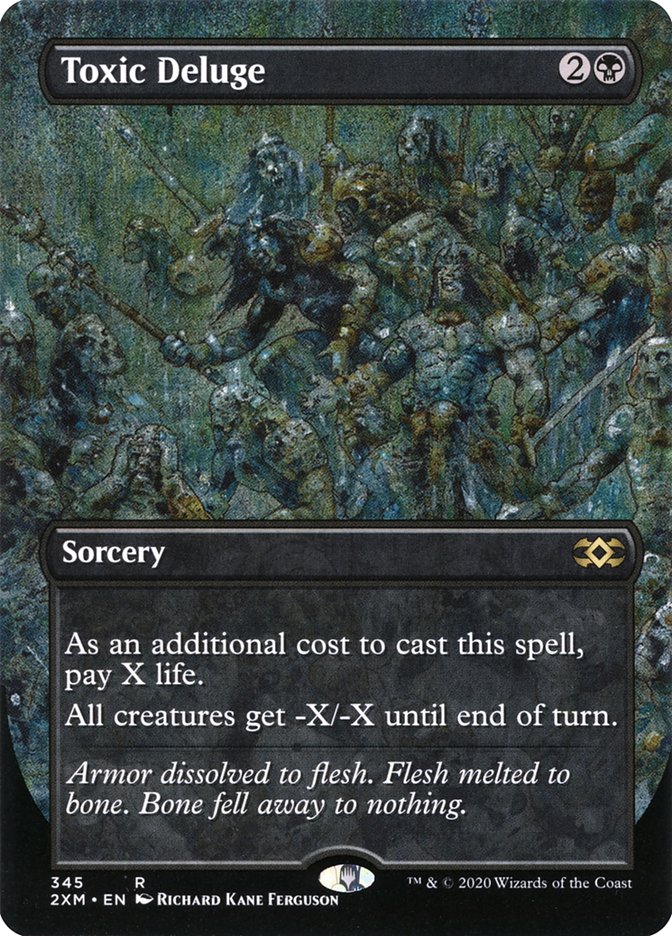 Toxic Deluge, Double masters Card Art