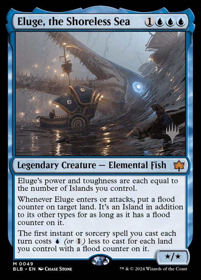 Eluge, the Shoreless Sea, Bloomburrow Promos Card Art