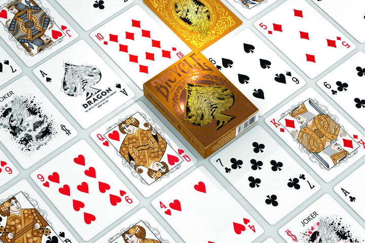 Bicycle Cards - Gold Dragon