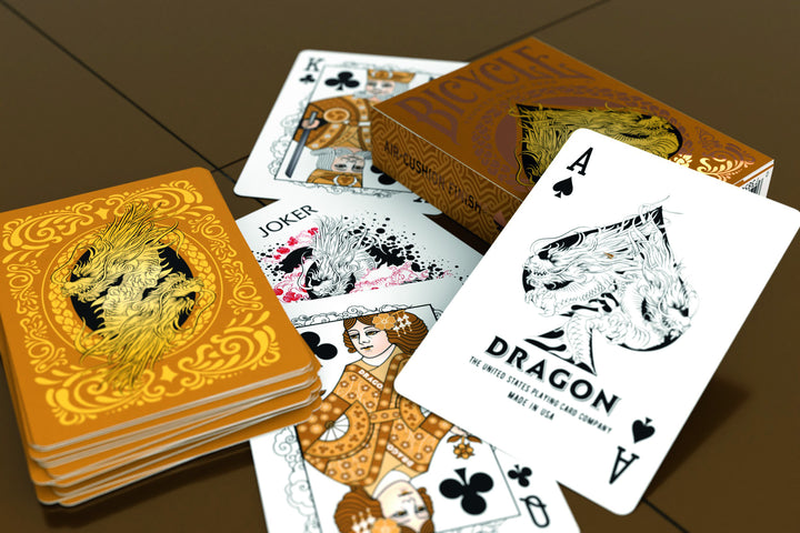 Bicycle Cards - Gold Dragon