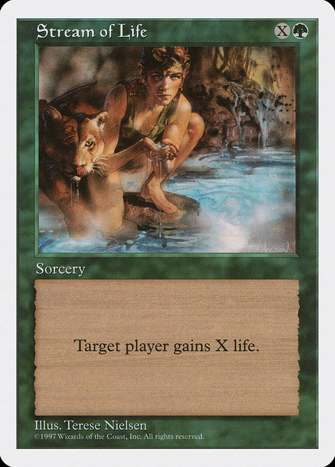 Stream of Life, Fifth edition Card Art