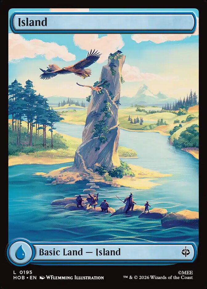 Island, The Hobbit Card Art