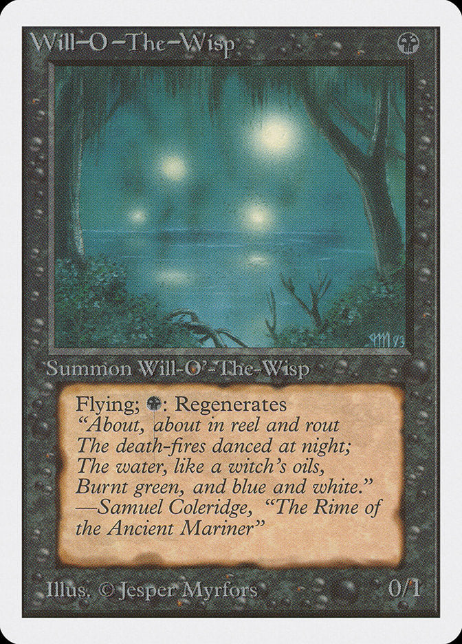 Will-o'-the-Wisp, Unlimited edition Card Art