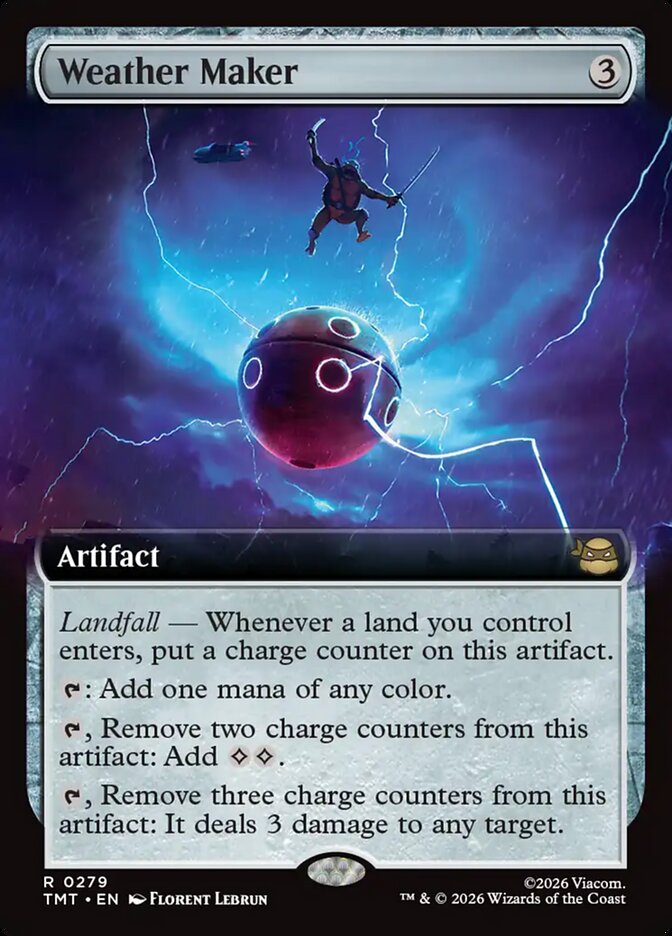 Weather Maker, Teenage Mutant Ninja Turtles Card Art