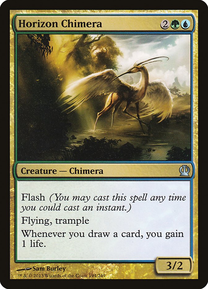 Horizon Chimera, Theros Card Art