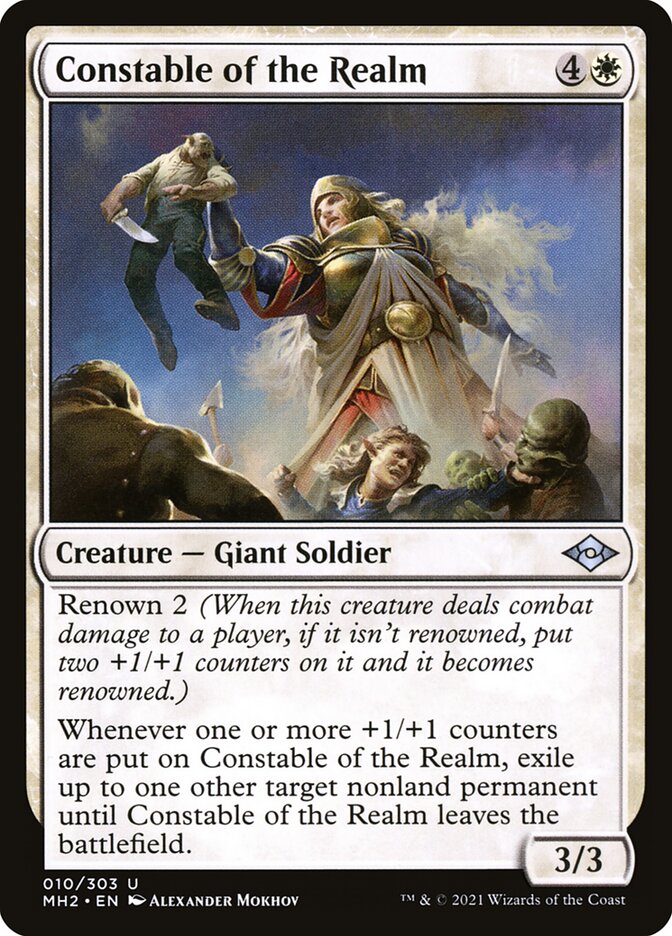 Constable of the Realm, Modern horizons 2 Card Art