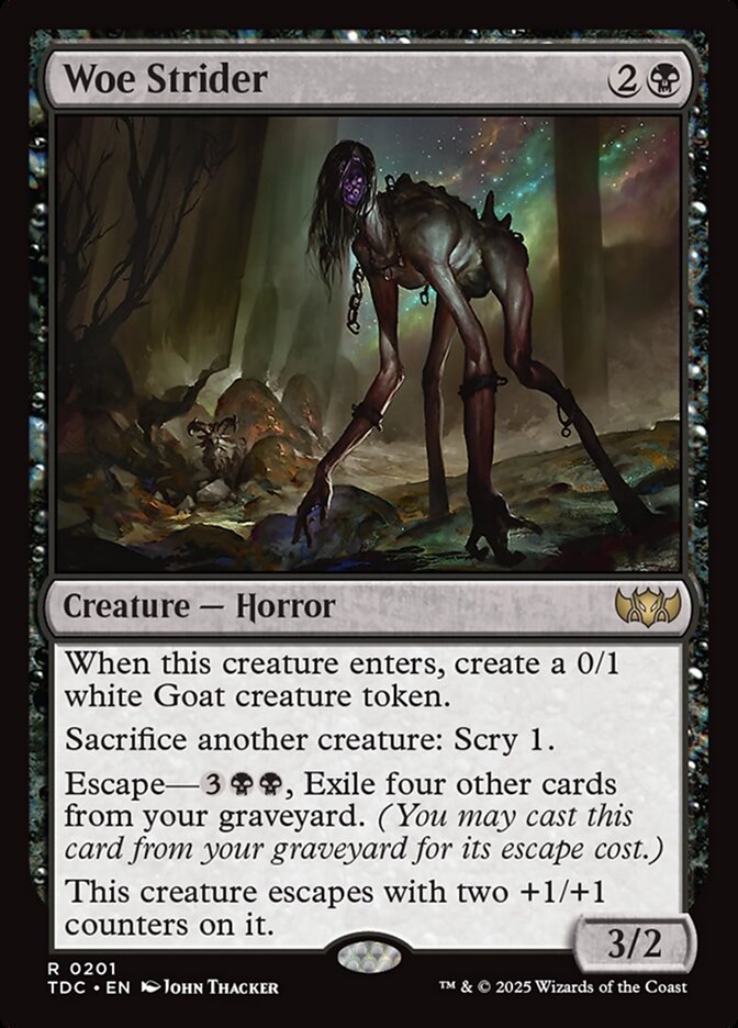 Woe Strider, Tarkir: Dragonstorm Commander Card Art