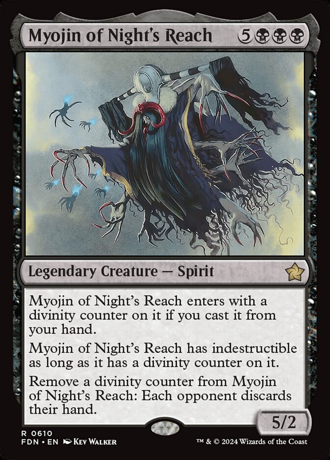 Myojin of Night's Reach, Foundations Card Art