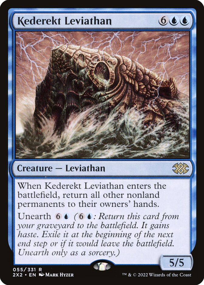 Kederekt Leviathan, Double masters 2022 Card Art