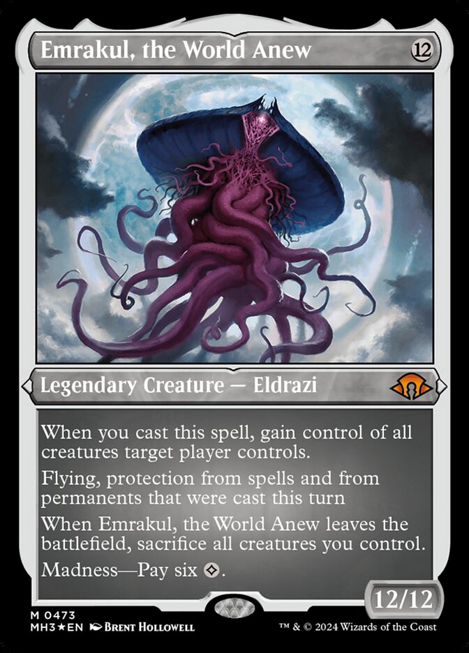 Emrakul, the World Anew - Etched Foil