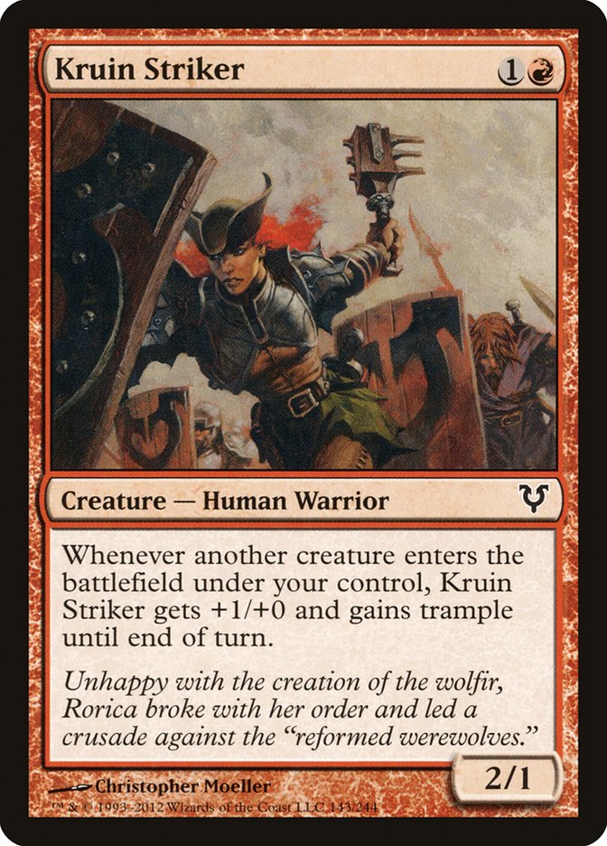 Kruin Striker, Avacyn Restored Card Art